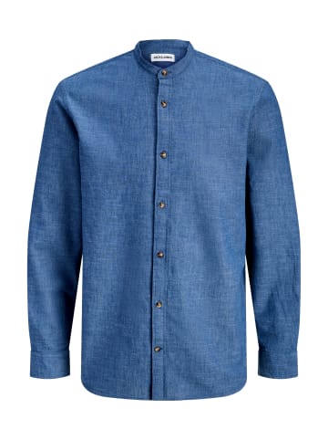 Jack & Jones Hemd 'JJESUMMER LINEN' in dunkelblau