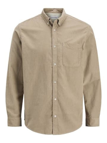 Jack & Jones Langarmhemd in Crockery