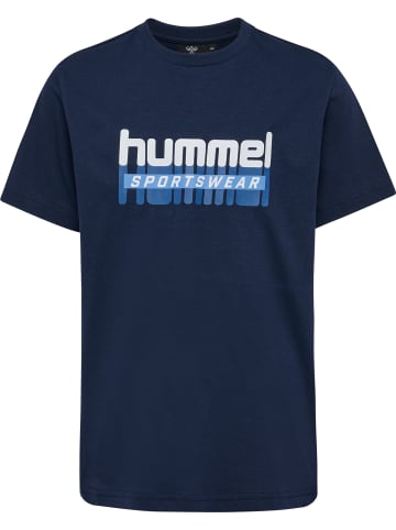Hummel Hummel T-Shirt Hmltukas Jungen in BLACK IRIS 2