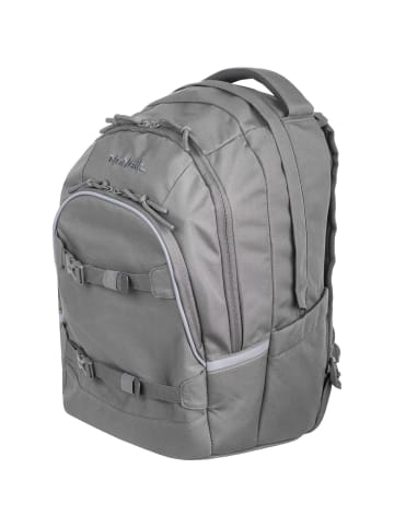 McNeill Schulrucksack MILO grau + Schlampermäppchen in grau