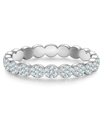 Glanzstücke München Ring aus Sterling Silber mit Zirkonia in silber