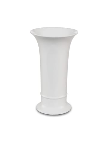 Kaiser Porzellan Vase " Trompete klassisch " in weiß