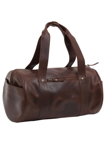 Buckle & Seam Franz Weekender Reisetasche Leder 23 cm brown