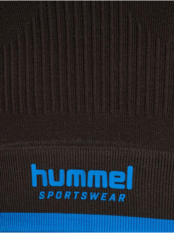 Hummel Sportshirt "Knitted Womens Zip Top" in Braun