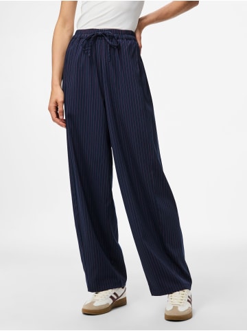 Pieces Wide Leg Hose in Maritime Blue