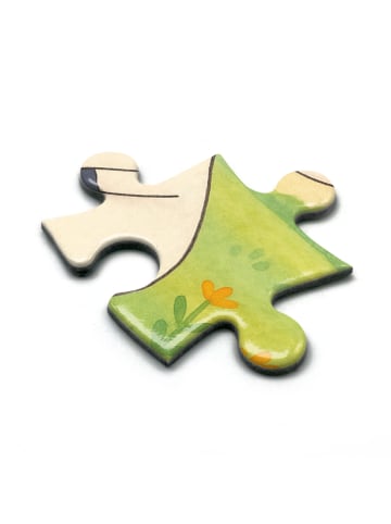Mr. & Mrs. Panda Puzzle Einhorn Mann Design mit Spruch in Weiß
