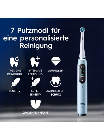 Oral-B Elektrische Zahnbürste "iO Series 9 + Lade-Reiseetui & Tasche" in Blau