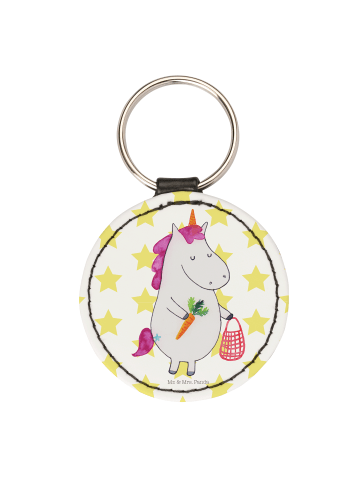 Mr. & Mrs. Panda Schlüsselanhänger Einhorn Vegan ohne Spruch in Weiß
