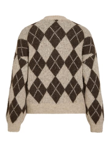 Vila Strickjacke in Natural Melange