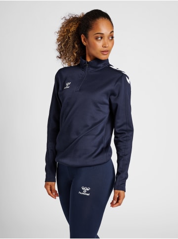 Hummel Halbreißverschluss Sweatshirt Hmlcore Damen in MARINE