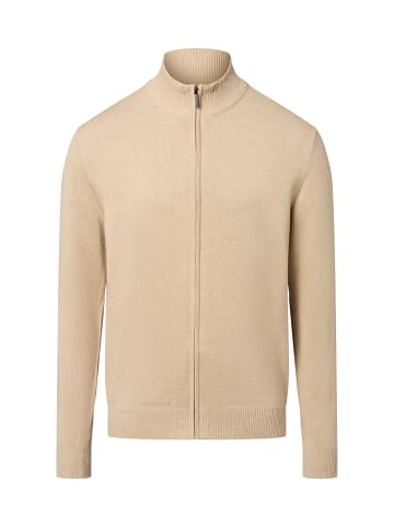 Nils Sundström Strickjacke in beige - 0001