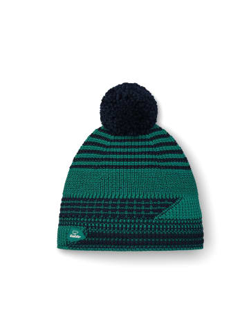 Eisbär Nona Oversize Pompon Bommelmütze Unisex in grün