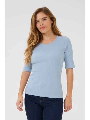 Kaffe T-shirt KAcarna Slim fit in Soft Chambray