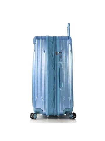 Heys Xtrak 4 Rollen Trolley L 76 cm mit Dehnfalte in icy blue