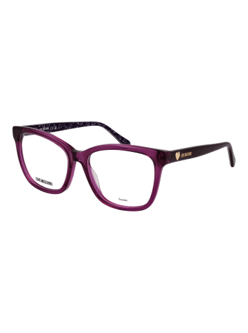 Love Moschino Frauen Optische Fassungen Quadratisch Lila