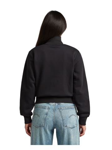 G-Star Raw Slim Track Sweater Jacke dk black