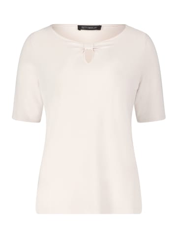 Betty Barclay Basic Shirt mit Schleifenknoten in Altrosa