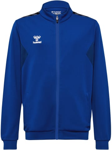 Hummel Hummel Zip Jacke Hmlauthentic Multisport Kinder Atmungsaktiv Schnelltrocknend in TRUE BLUE