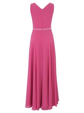 Vera Mont Abendkleid mit Plissee in Rose Pink