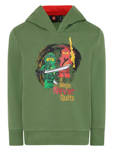 LEGO wear Sweatshirt LWSTORM 718 in Dark Khaki