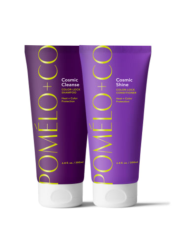 POMELO+CO. Shampoo und Conditioner Cosmic Duo in purple