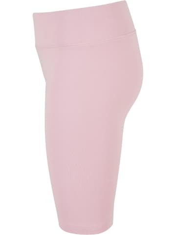 Urban Classics Urban Classics Damen Girls High Waist Cycle Shorts in girlypink