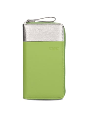Zwei Eva EV2 - Geldbörse 15cc 19 cm (sage) in kiwi