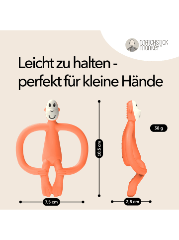 MATCHSTICK MONKEY Beißring / Zahnungshilfe Affe