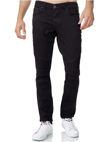 Tazzio Jeans "16517" - Slim Fit - in Schwarz