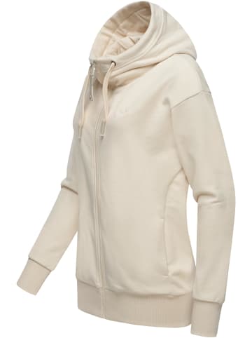 ragwear Sweatjacke Yodis Zip in Beige