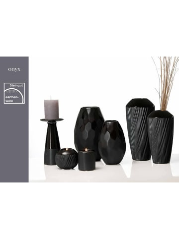 Ritzenhoff & Breker 4er Set Teelichthalter Onyx ø 11 cm in schwarz