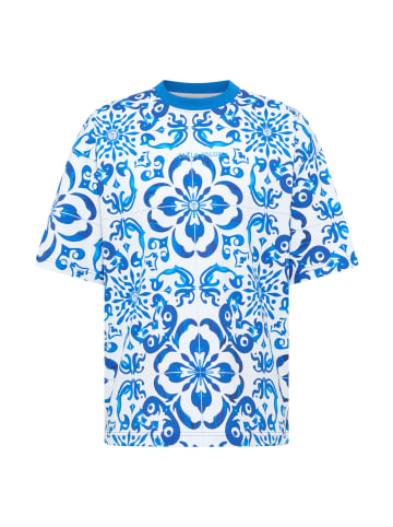Carlo Colucci T-Shirt Fedi in Royalblau