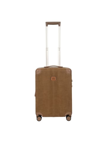 BRIC`s Life 4 Rollen Kabinentrolley S 55 cm mit Dehnfalte in camel