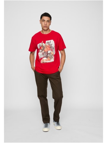 Mister Tee T-Shirt "Vintage Ballin Tee" in Rot