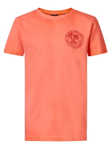 Petrol Industries T-Shirt mit Aufdruck Sunglare in Rosa