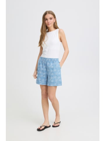 ICHI Jeansshorts IHODETTE Casual fit in LIGHT BLUE DENIM/CLOUD DANCER