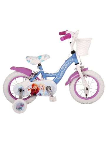Volare Kinderfahrrad  Disney Frozen 2 12 Zoll, ohne Rücktrittbremse in blau