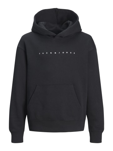 JACK & JONES Junior Kapuzenpullover in Black