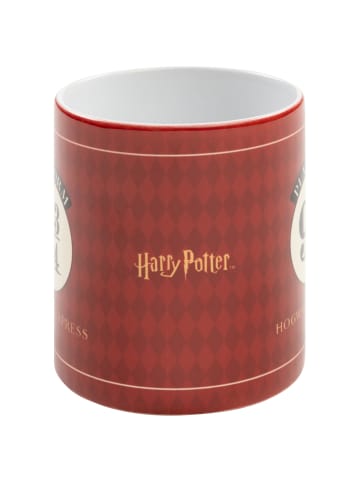 Harry Potter Harry Potter Tasse Platform 9 3/4 Hogwarts Express Kaffeetasse 320 ml in rot