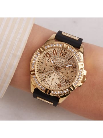 Guess Quartzuhr Lady frontier in Schwarz
