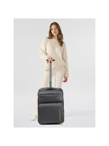 Mandarina Duck Zephyr 2 Rollen Rucksacktrolley 54 cm Laptopfach in graphite