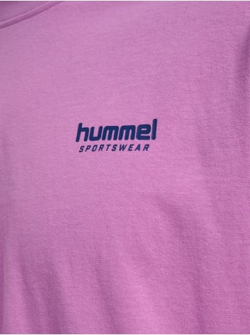 Hummel T-Shirt "Loose T-Shirt S/S Headball" in Lila