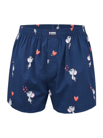 Happy Shorts Boxer Motives in Mouse with Hearts