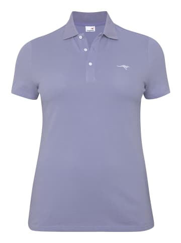 Kangaroos Poloshirt in lavendel