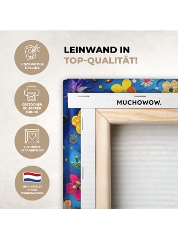 MuchoWow Leinwand bilder Blumenbaum (BxH)
