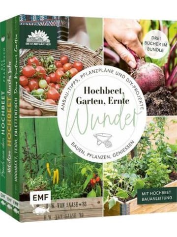 Michael Fischer Buch - Garten, Hochbeet, Ernte-Wunder - Drei Bücher im Bundle