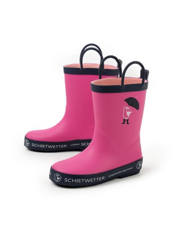 SCHIETWETTER Gummistiefel hoch Mööv Kids in pink/marine