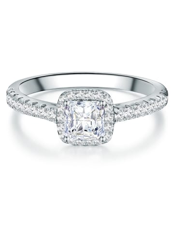 Trilani Ring aus Sterling Silber mit Zirkonia in silber