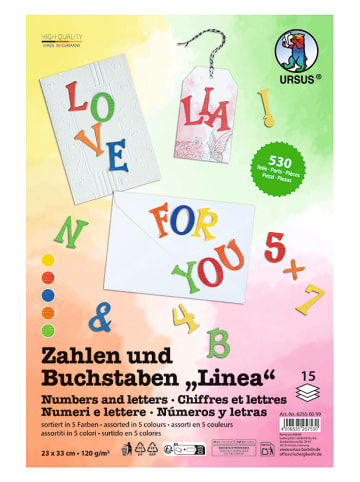 URSUS Zahlen und Buchstaben "Linea"