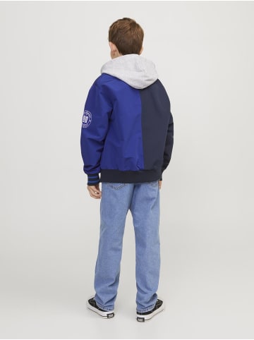 JACK & JONES Junior Baseballjacke in Mazarine Blue
